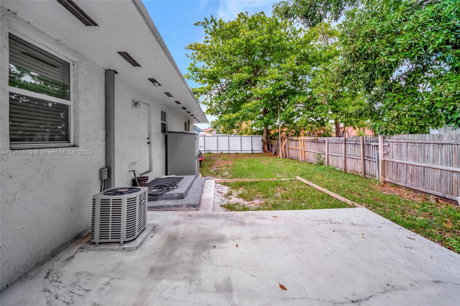 Shared Yard with Concrete patio