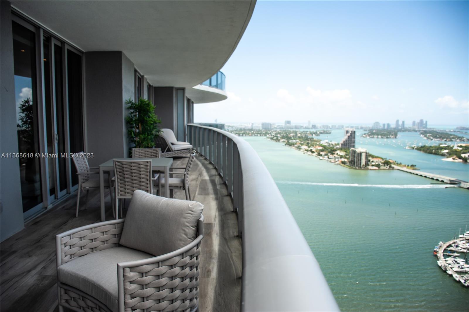 BRIGHT AND SPACIOUS 3BED/3.5 BATH UNIT AT ARIA ON THE BAY. HUGE BALCONY. UNOBSTRUCTED VIEWS OF THE BAY, SKYLINE, AND MIAMI BEACH. LUXURY FURNISHED AND DECORATED. TWO (2) ASSIGNED PARKING SPACE. 24 HRS SERVICES. RECENTLY BUILT IN 2018 RIGHT IN FRONT OF MARGARET PEACE PARK. CLOSE TO EVERYTHING. MINUTES AWAY FROM MIAMI DESIGN DISTRICT, WYNWOOD, MIAMI BEACH, ARTS AND ENTERTAINMENTS AND MUCH MORE. INSTRUCTIONS AT BROKERS REMARKS.