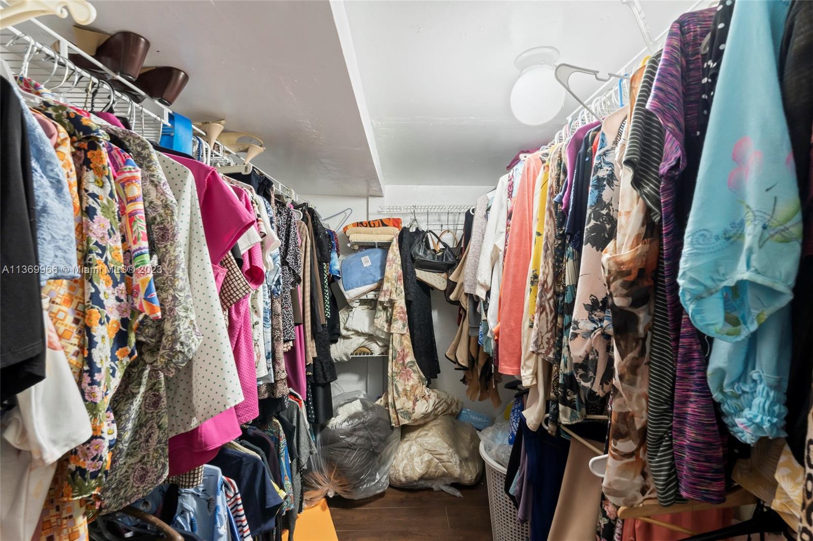 Converted Garage  Closet