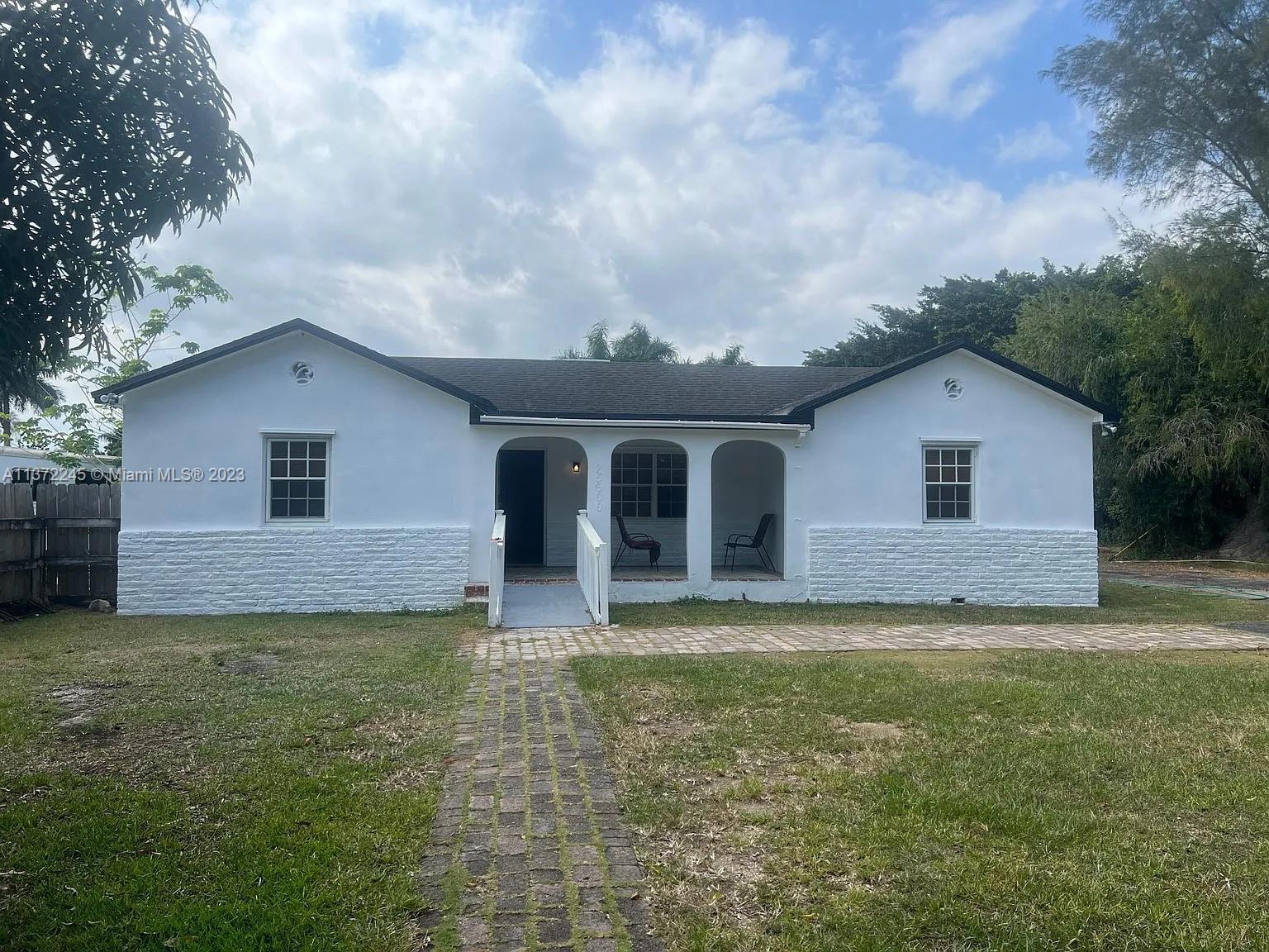 4 bedroom 2 bath single family home recently updated, 2 car garage, split floor plan, features 2 living rooms and a dining room.