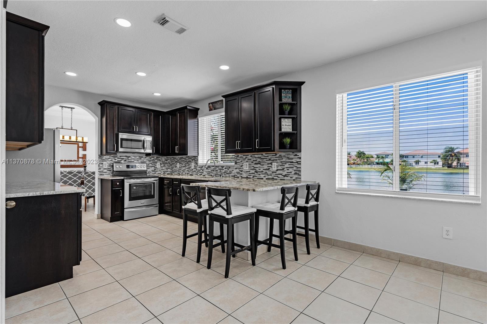 Remodeled kitchen