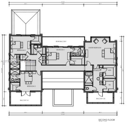 Second Level Floor Plan