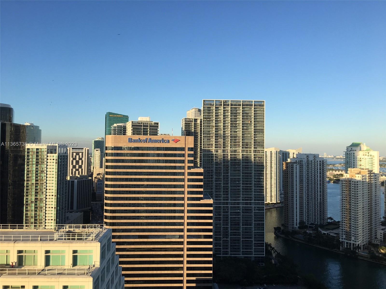 Miami Dwntwn Skyline View