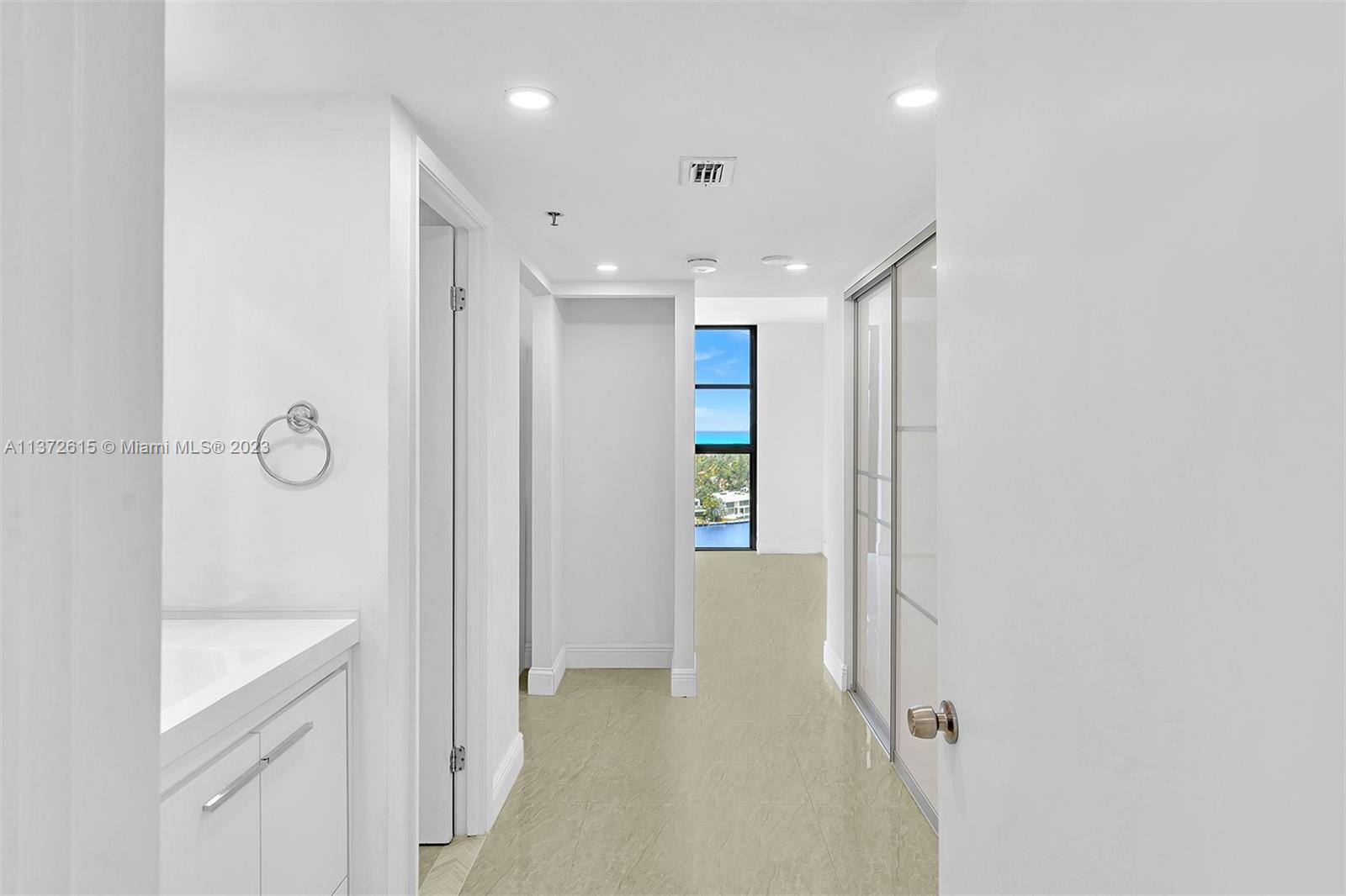 Large master bedroom, with plenty of closet space.