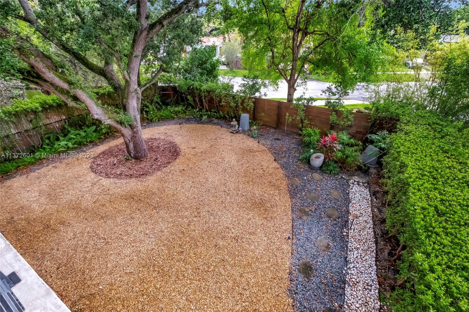 Garden view from Master bedroom