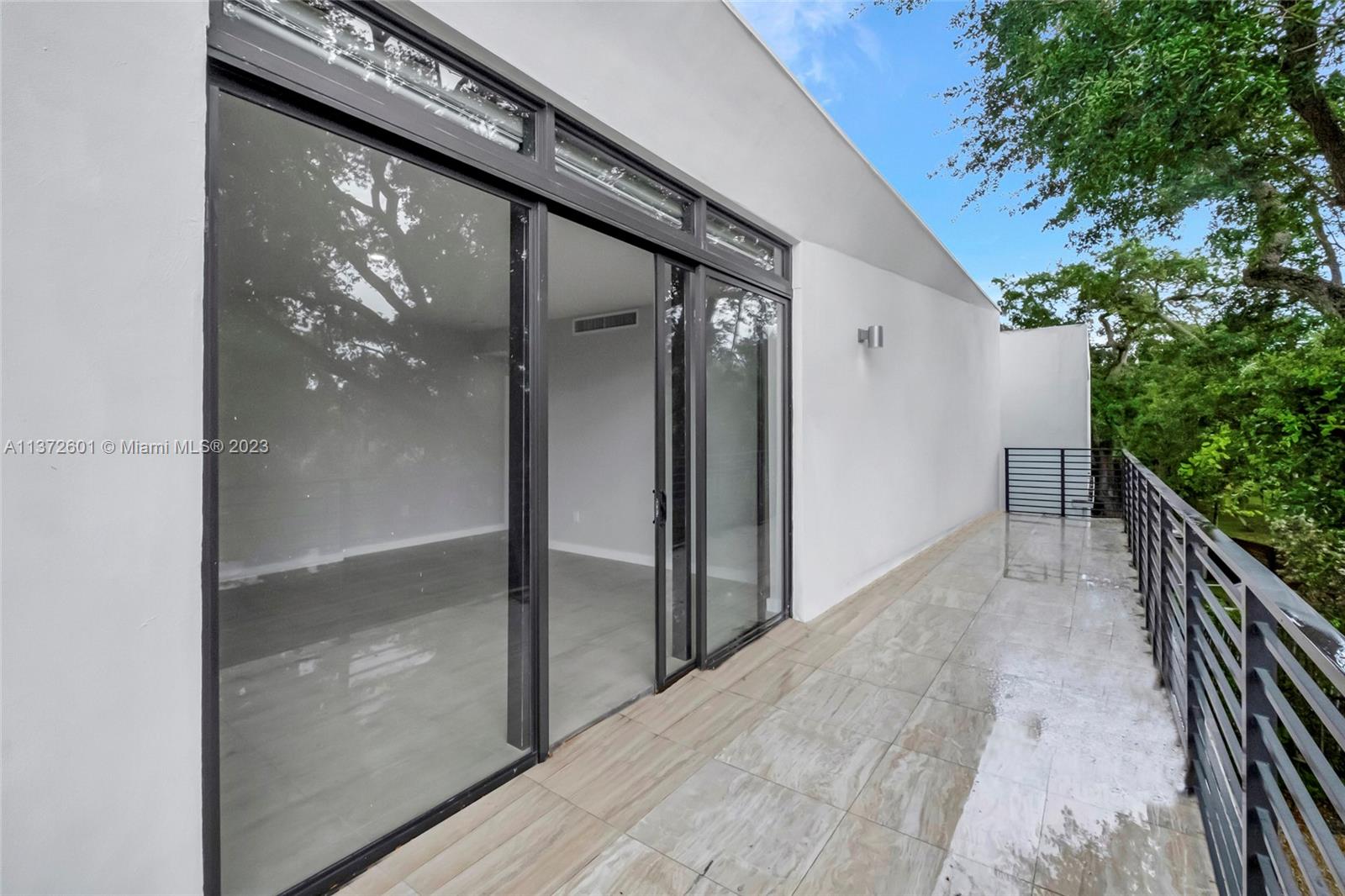 Master bedroom balcony