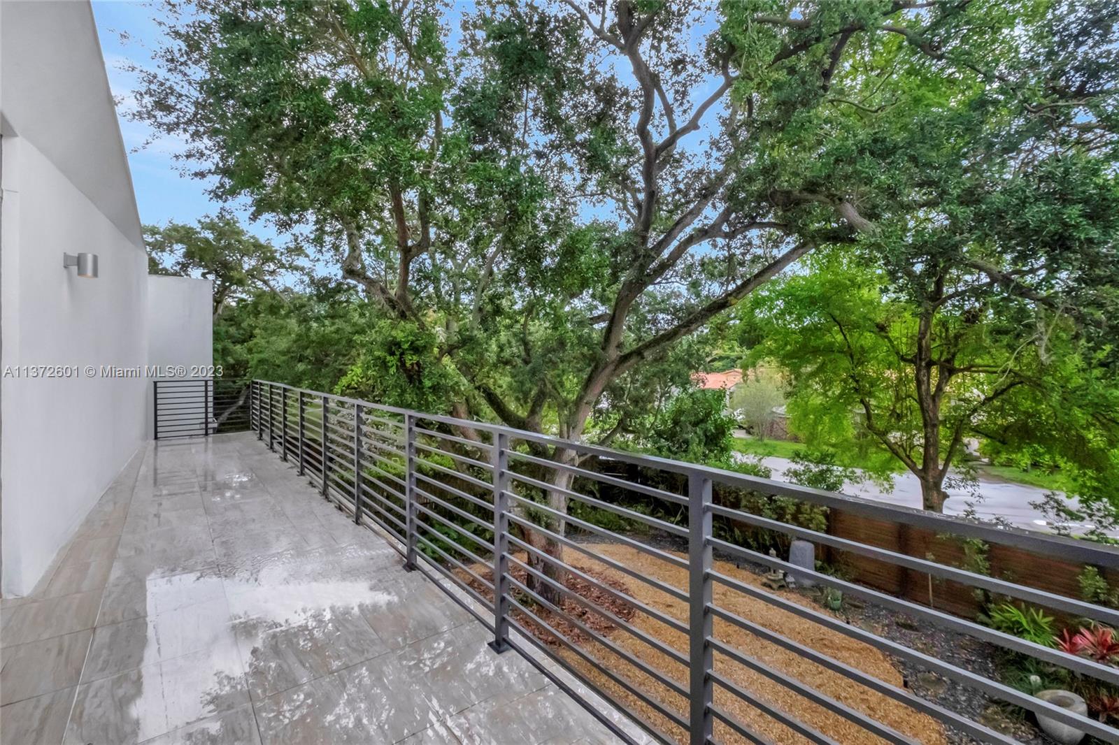 Master bedroom balcony