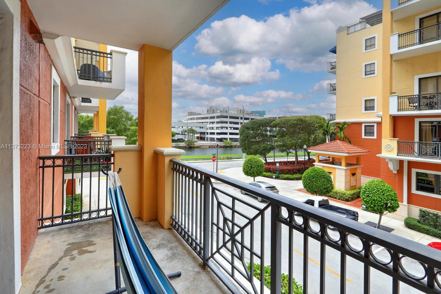 One of TWO balconies with canal views