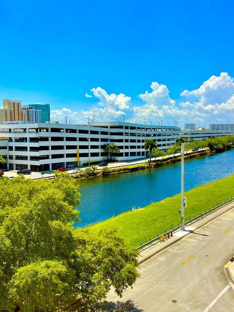 Canal waterfront view from the terraces