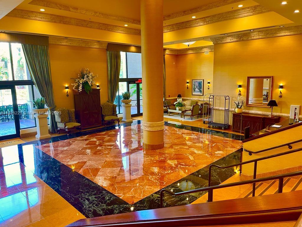 Welcoming lobby