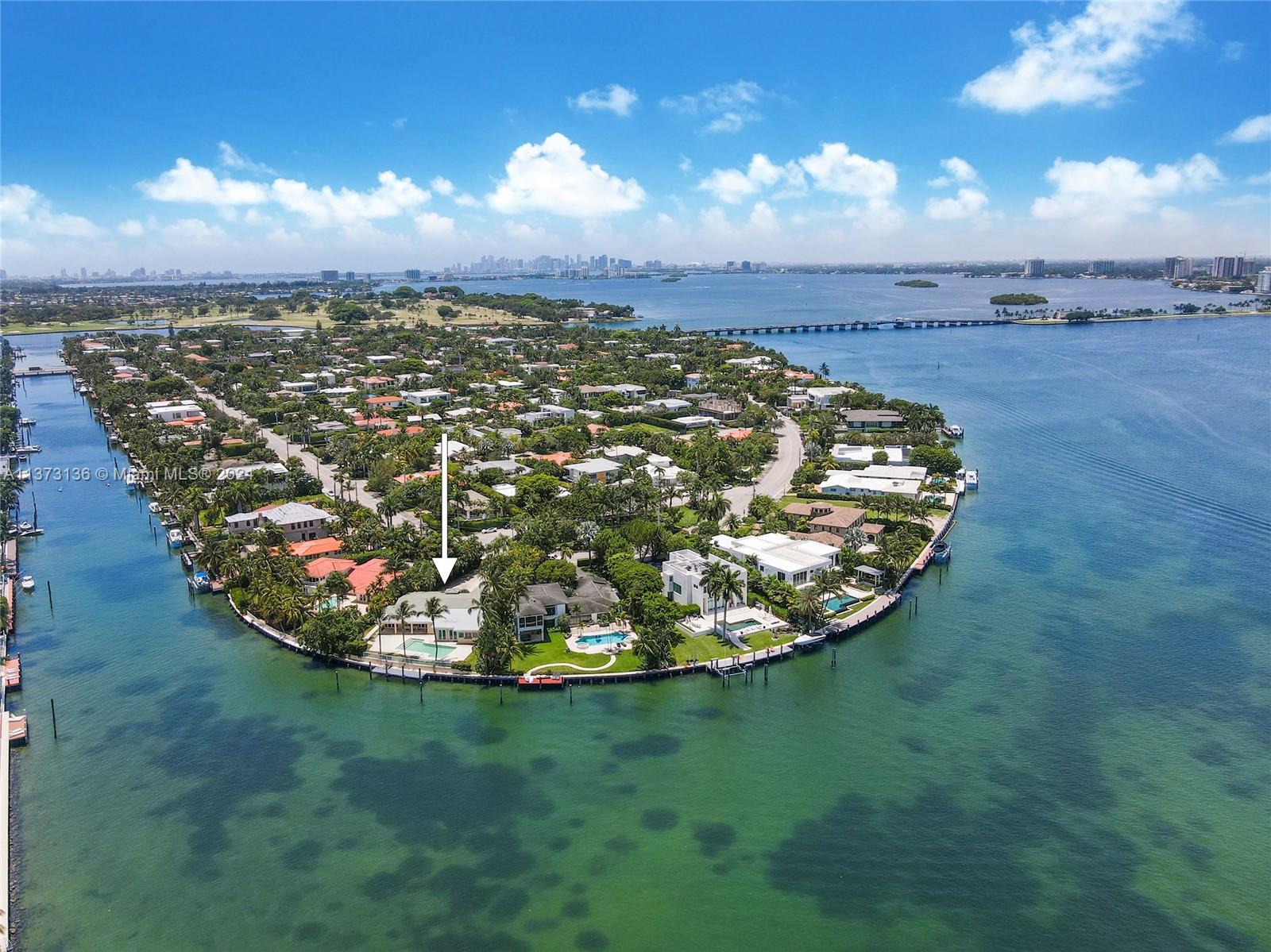 Fantastic Development Opportunity on the North End of Bay Harbor Islands! Oversized 19,738 SF lot with spectacular intracoastal views. 117 ft. of prime water frontage. Build your dream home on this unique lot or renovate this 6 bedroom 6 1/2 bath home which features chef's kitchen with top of the line appliances, impact windows and doors, full house generator plus much more!