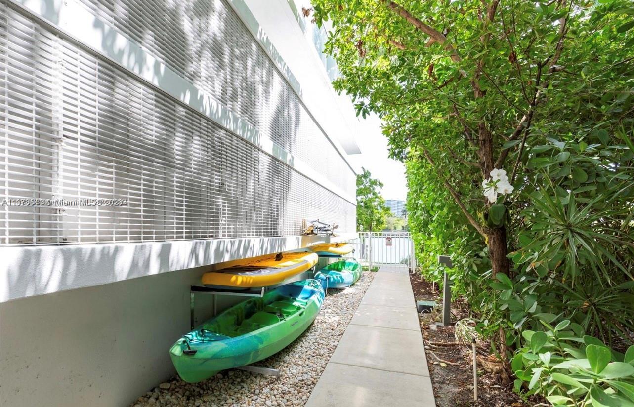 Amenities , kayaks , paddleboards, canoes at no cost