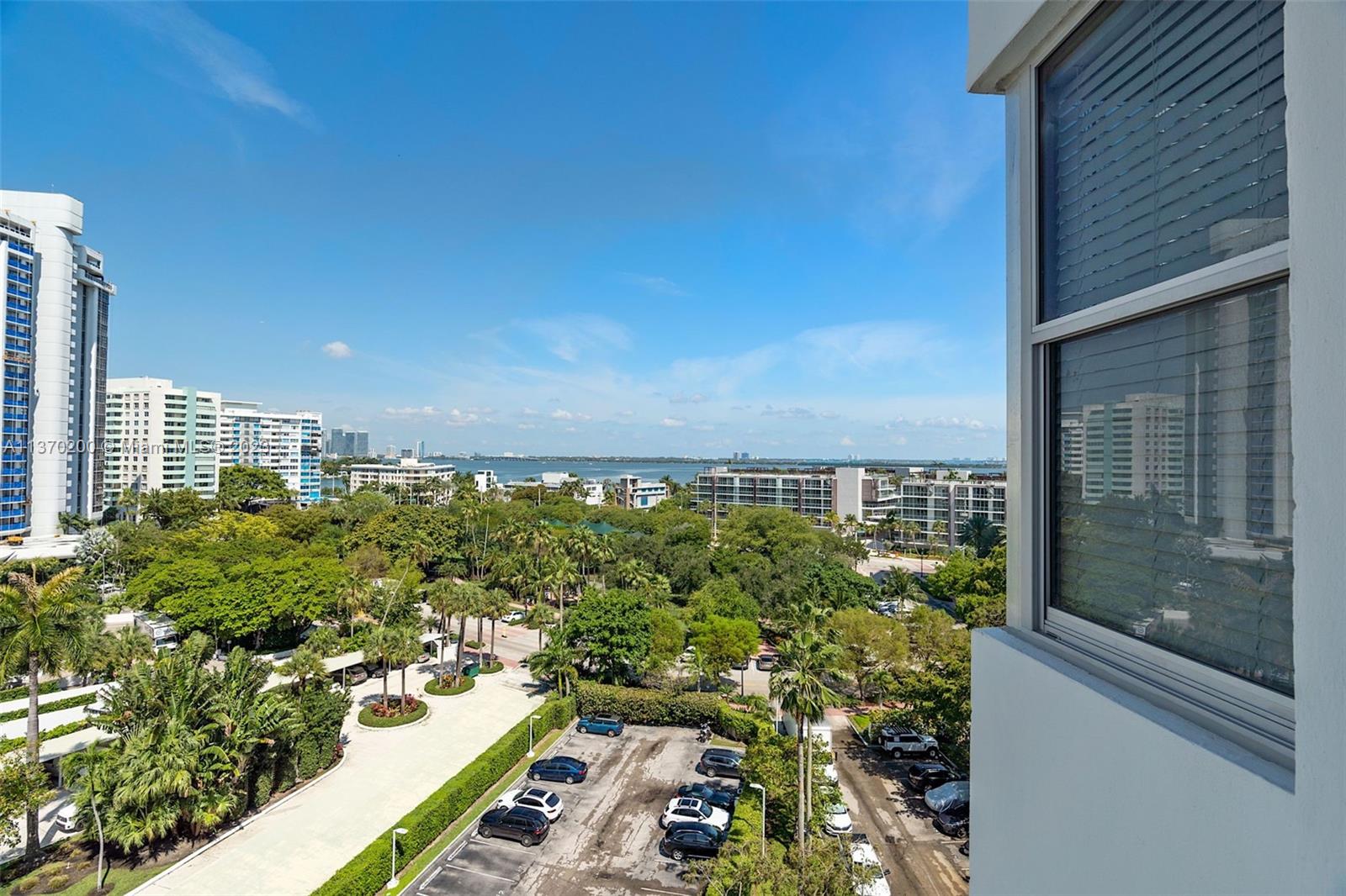 Northwest view from balcony