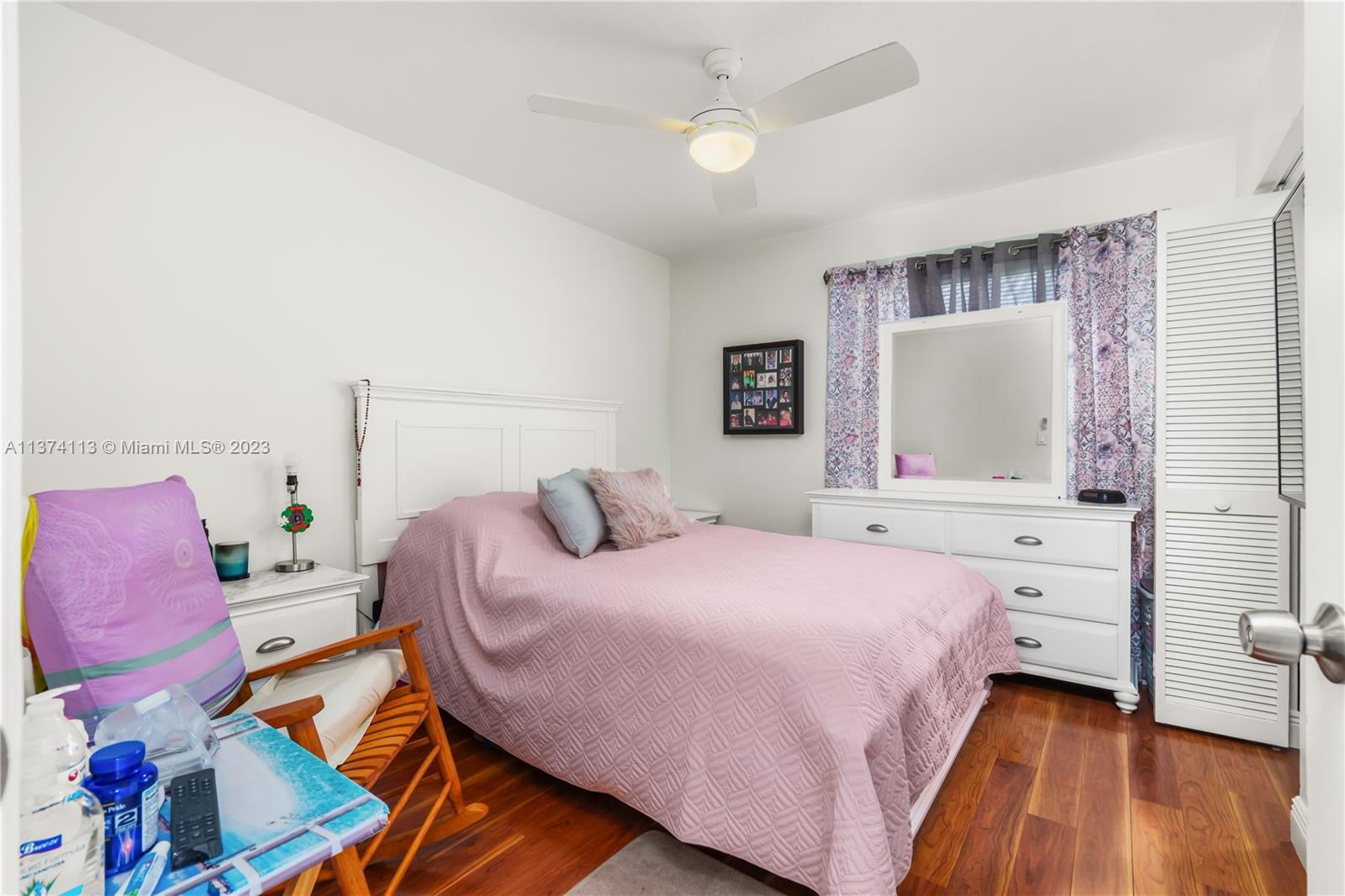 Bedroom 2 with walk-in closet