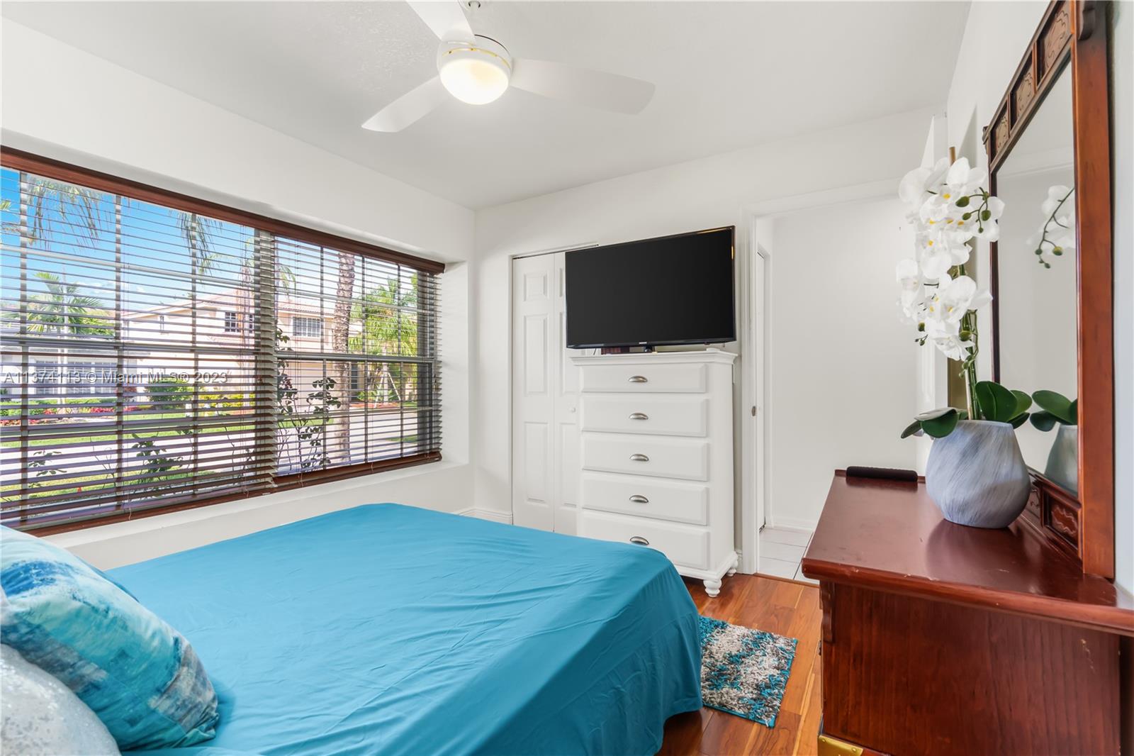 Bedroom 3 with walk-in closet