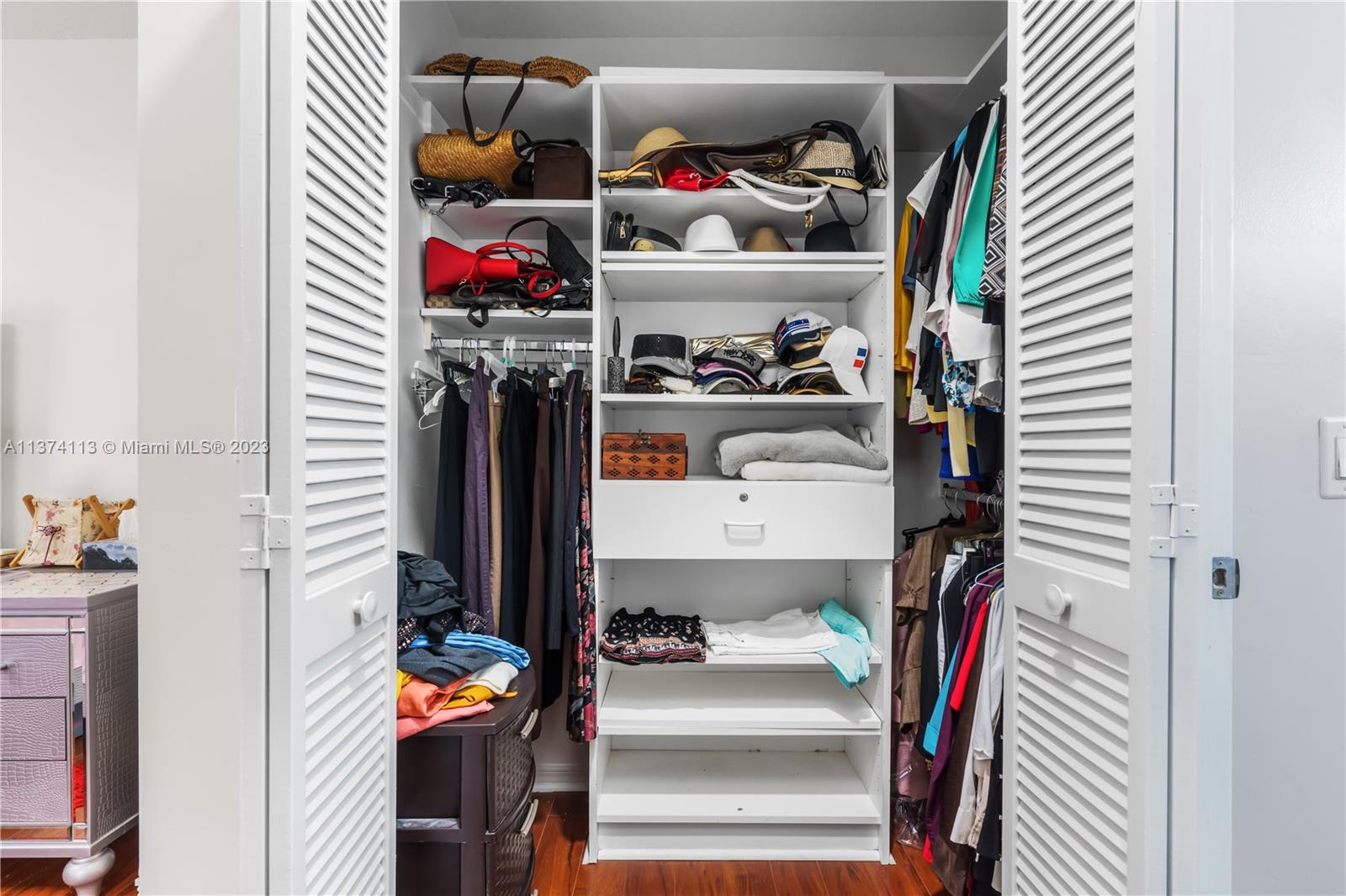 Walk-in closet #1 in Master Bedroom