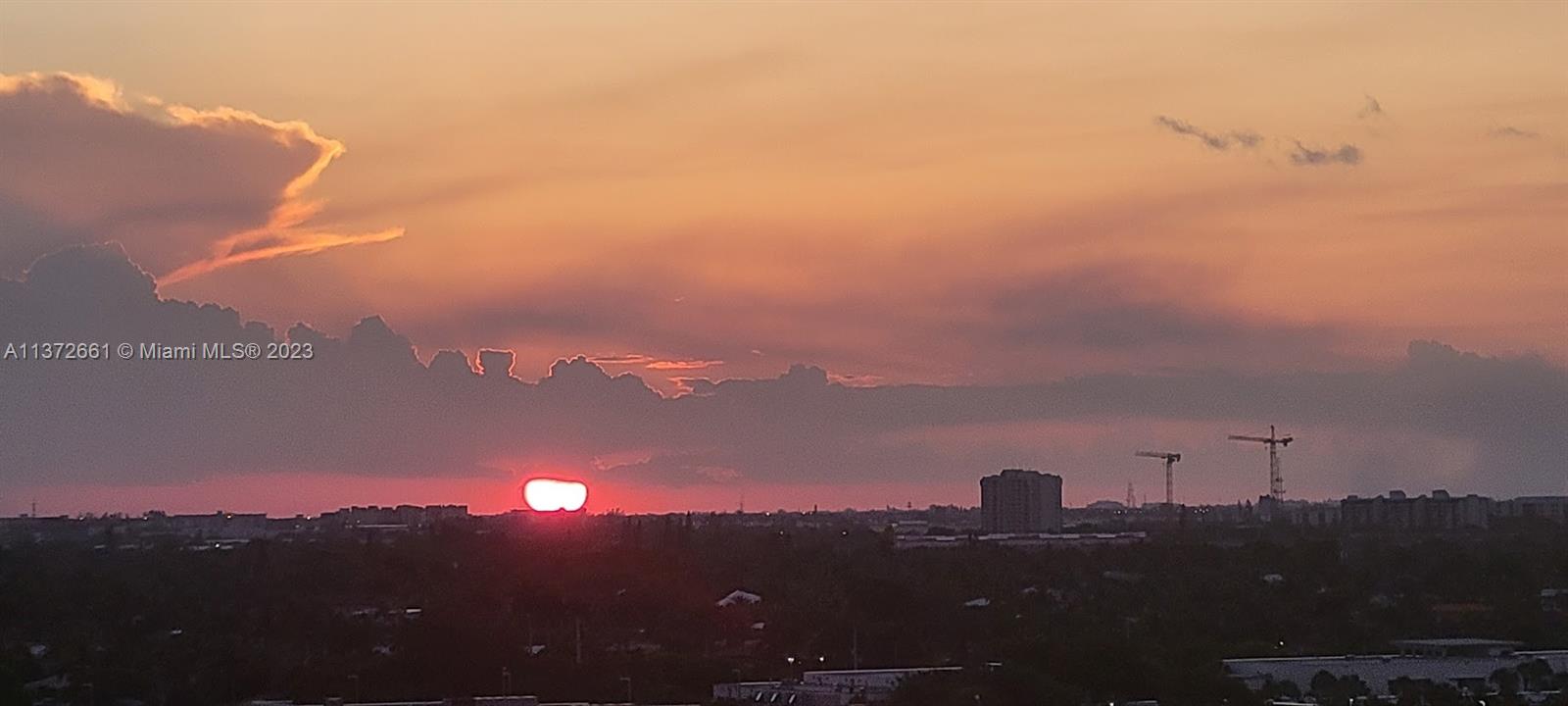 SUNSET FROM YOUR BALCONY
