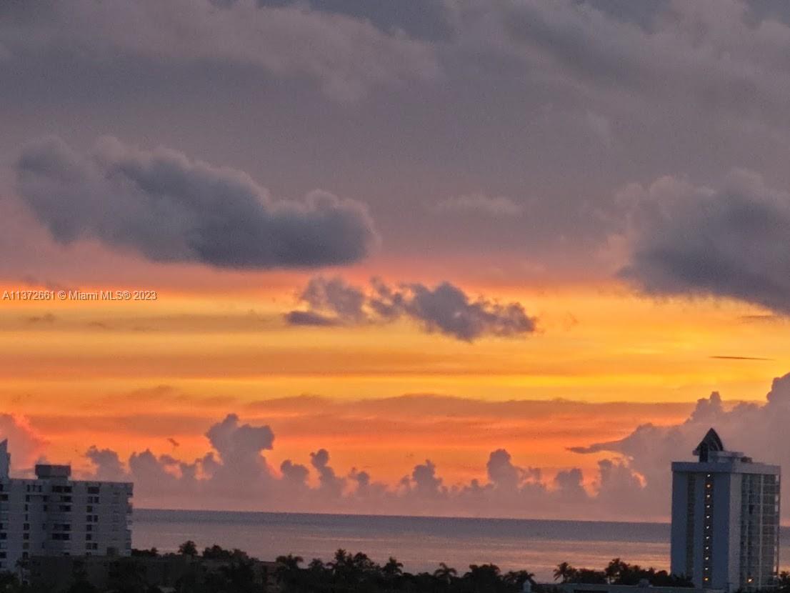 Sunrise at the marina