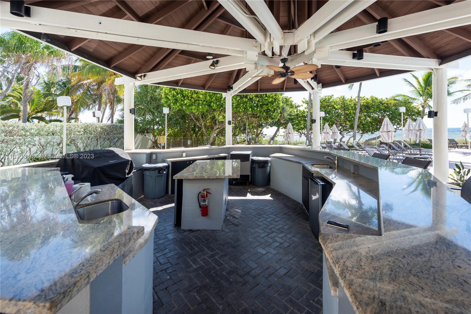 Grill & party area