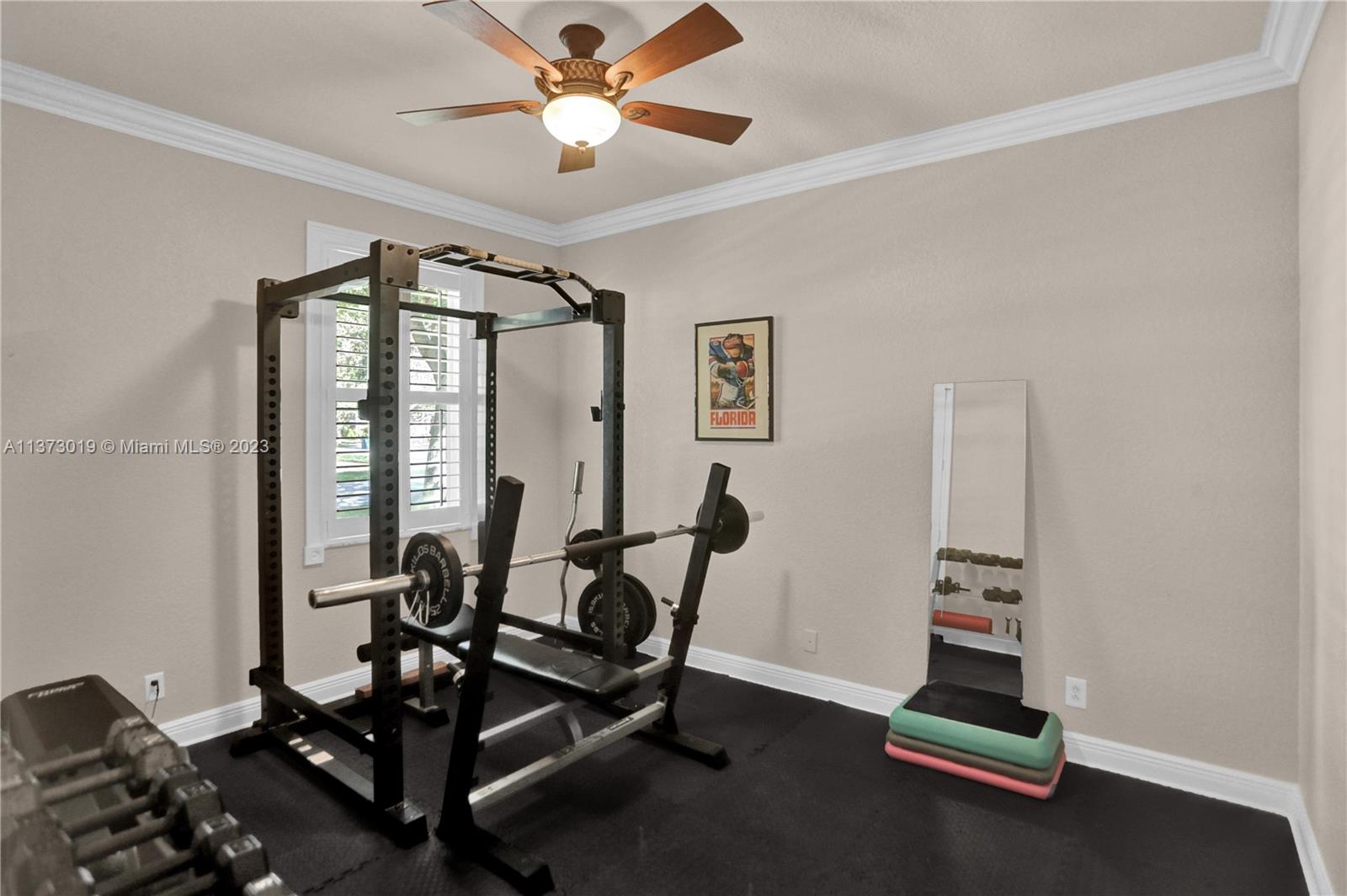 2nd Bedroom Used as Weight Training Room