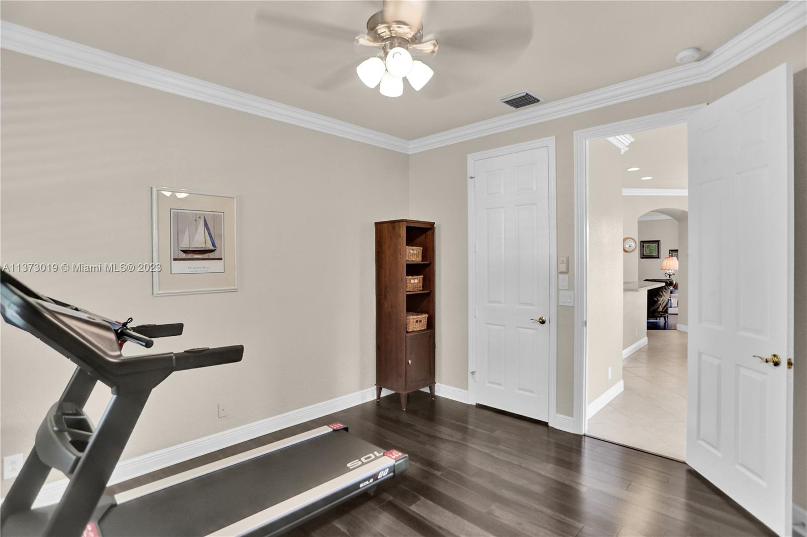 4th
 Bedroom Used as Cardio Room