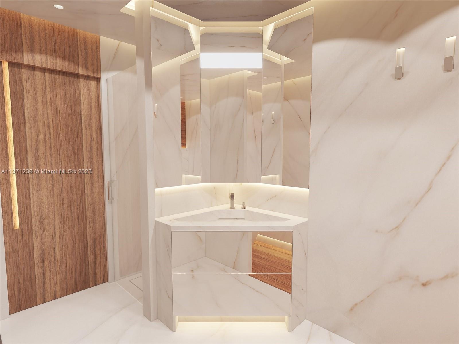 Rendering picture. Bathroom 3