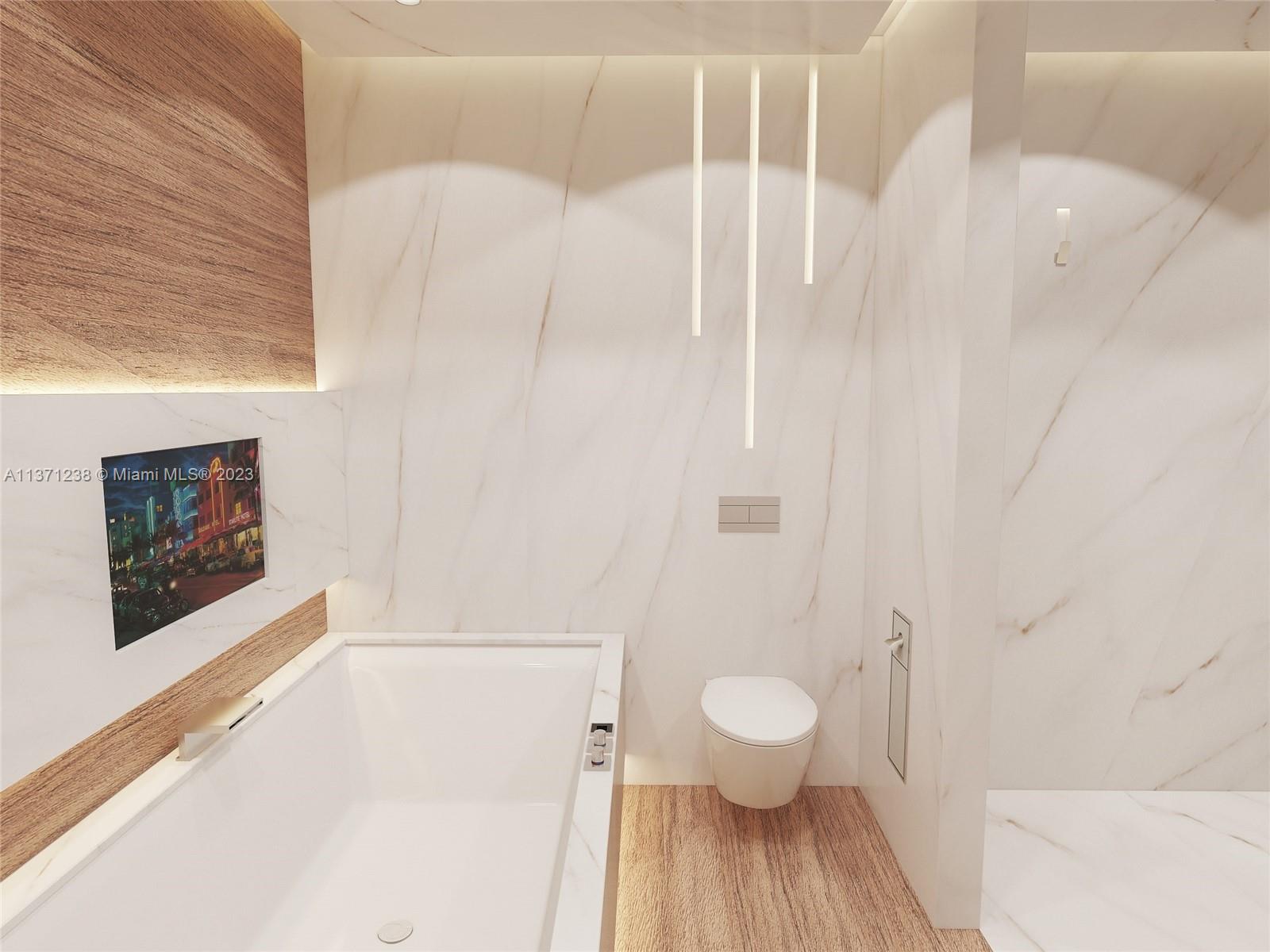 Rendering picture. Bathroom 3