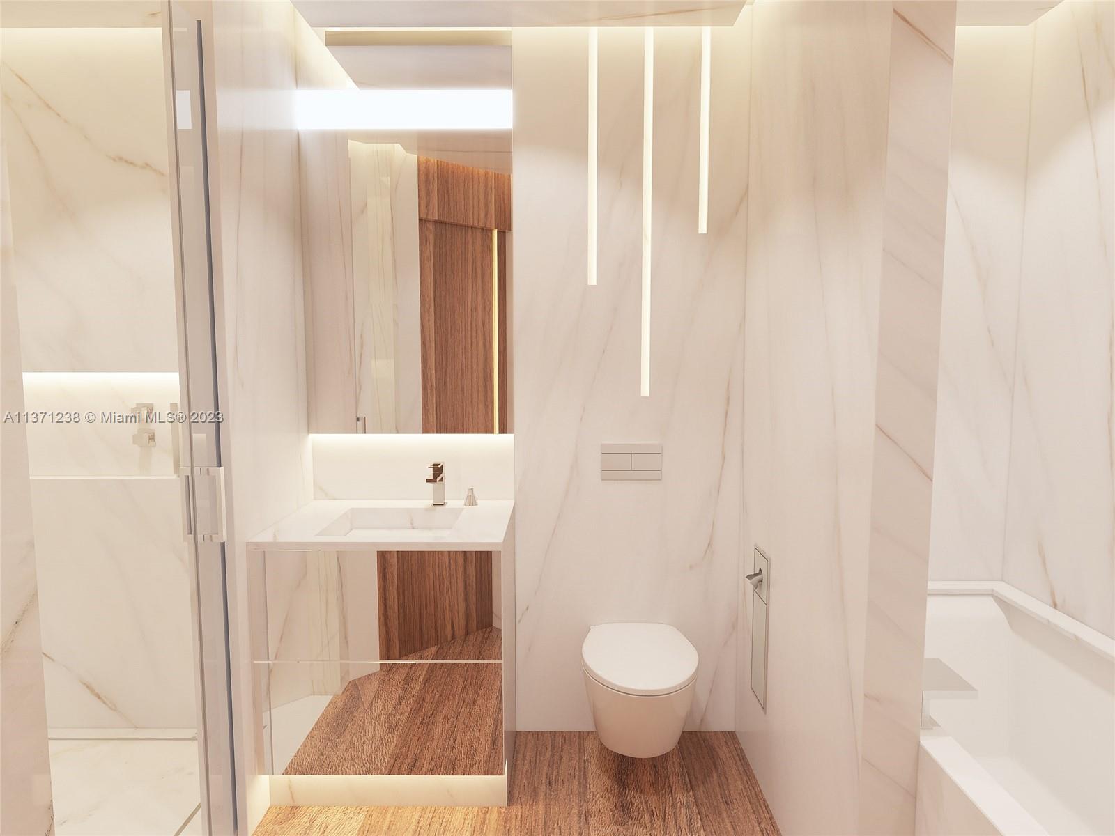 Rendering picture. Bathroom 4