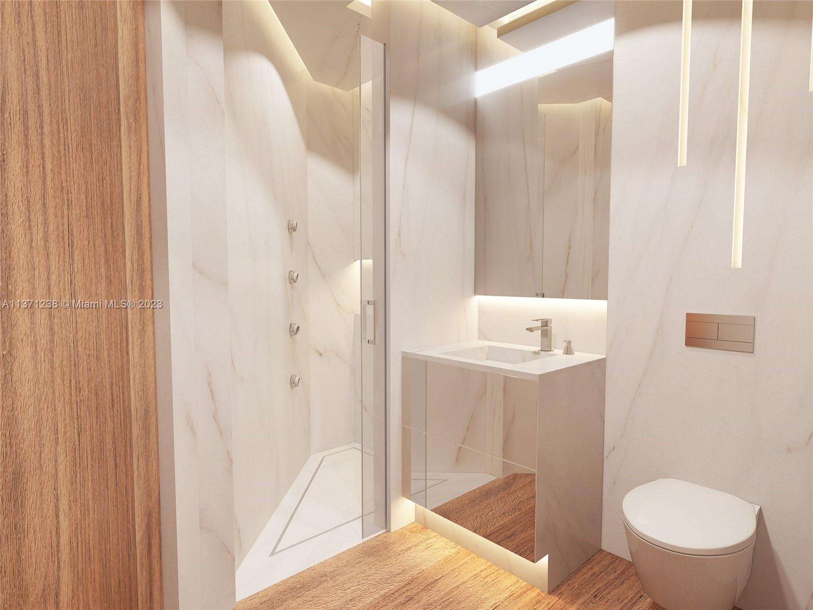 Rendering picture. Bathroom 4