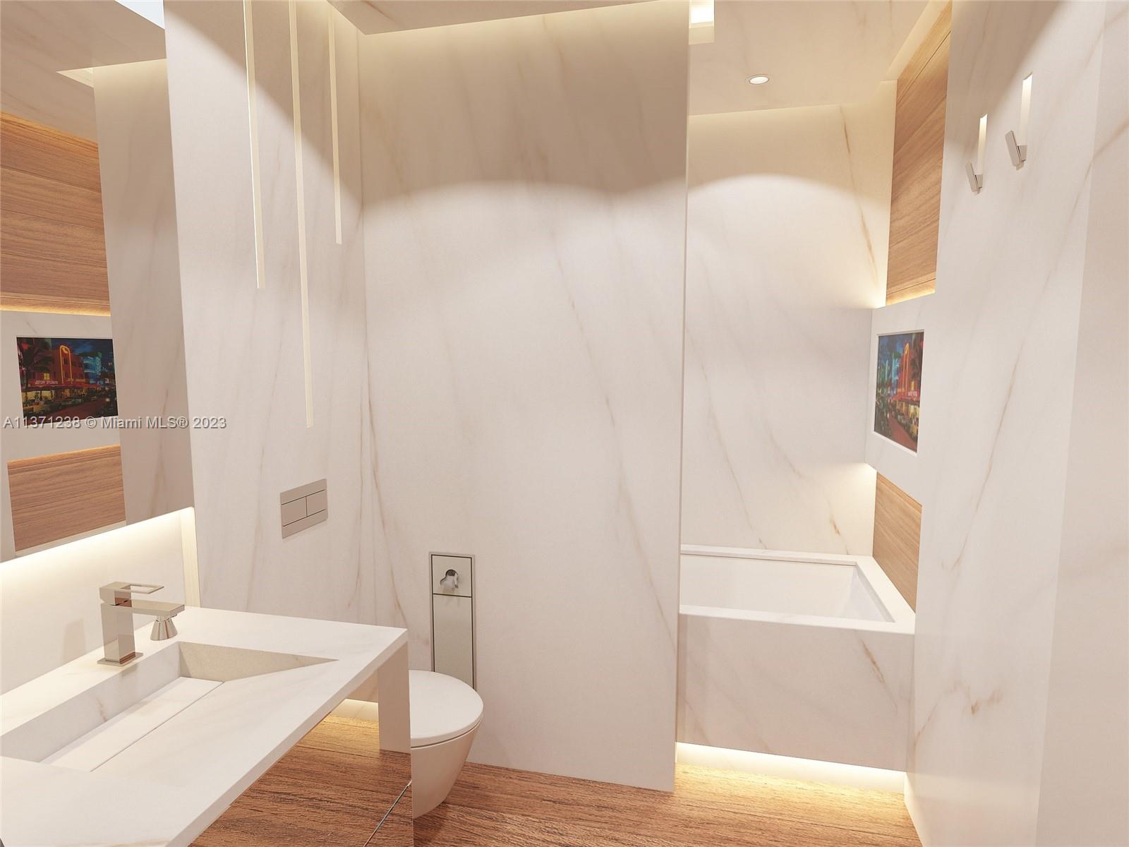 Rendering picture. Bathroom 4