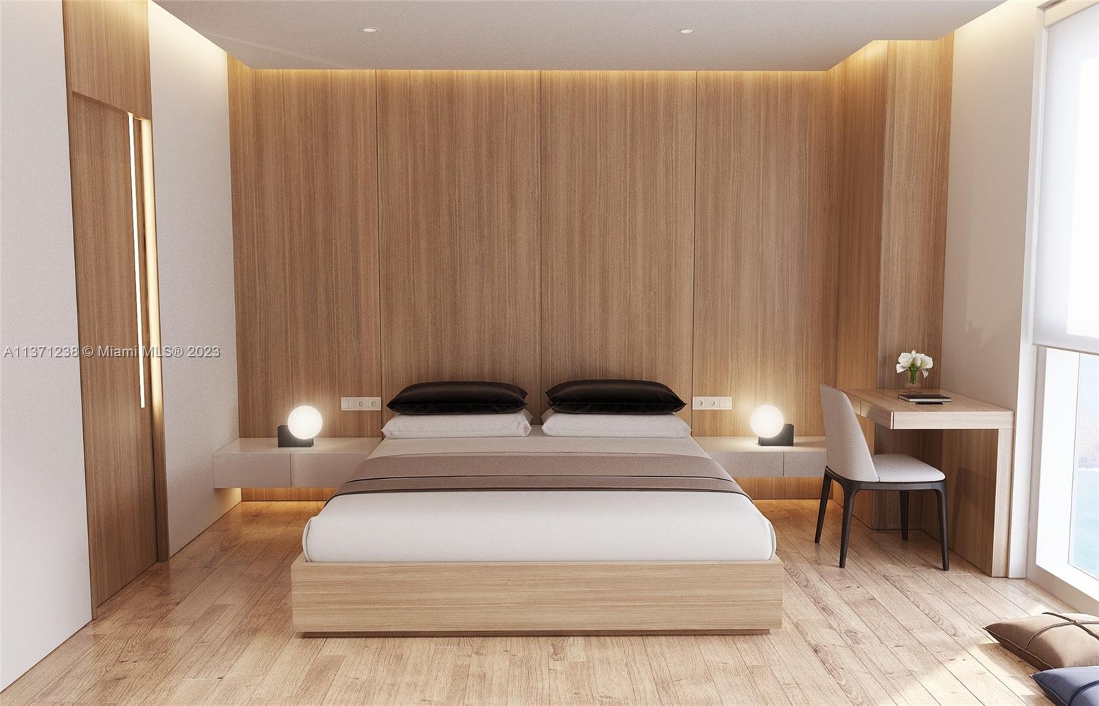 Rendering picture. Bedroom 5