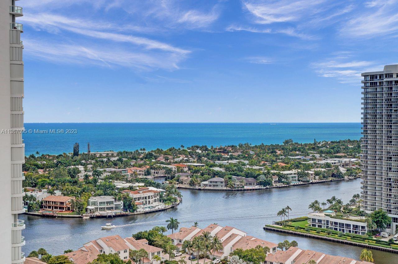 East view of Intracoastal and ocean.