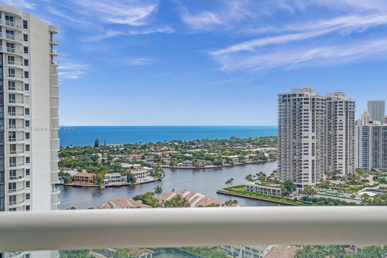 East view of Intracoastal and ocean.