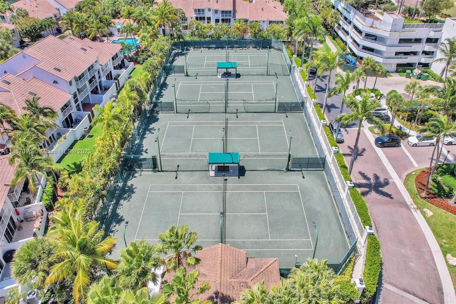 Tennis courts