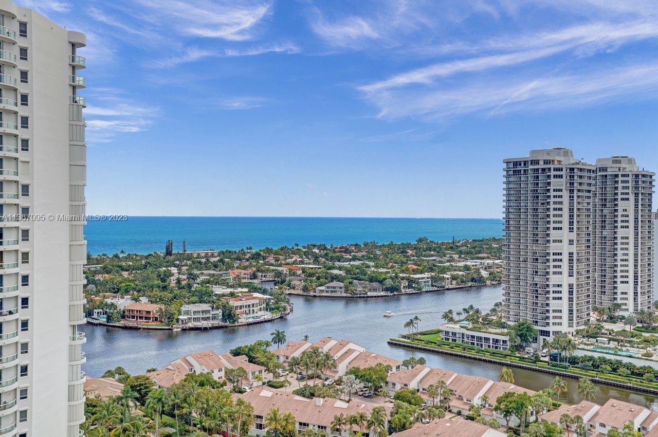 East view of Intracoastal and ocean.