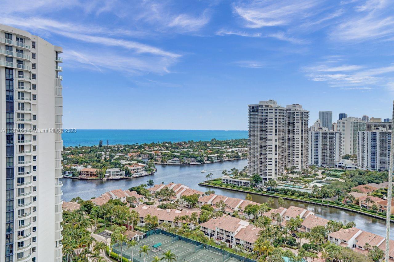 East view of Intracoastal and ocean.