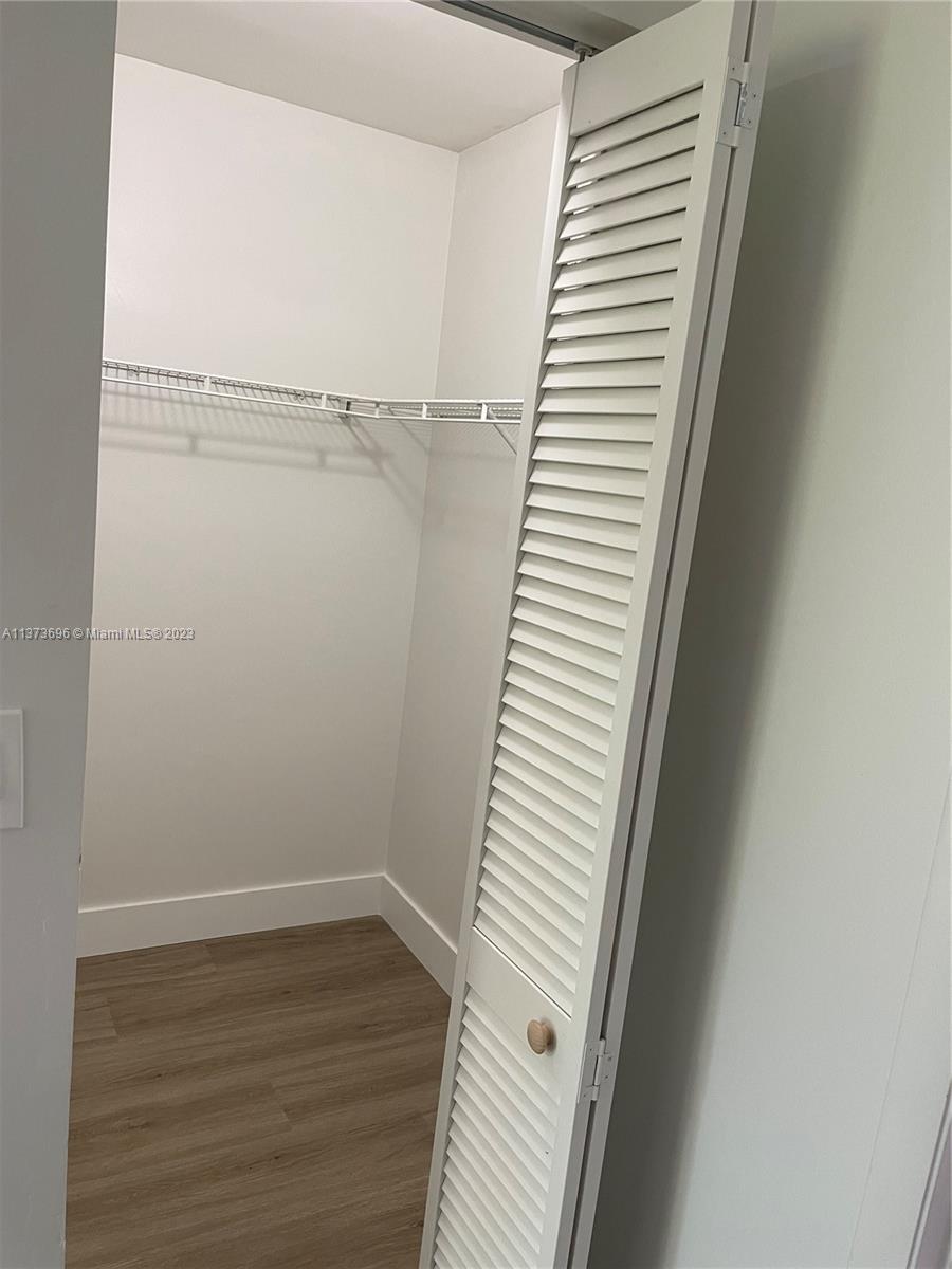 Walk in closet master bedroom