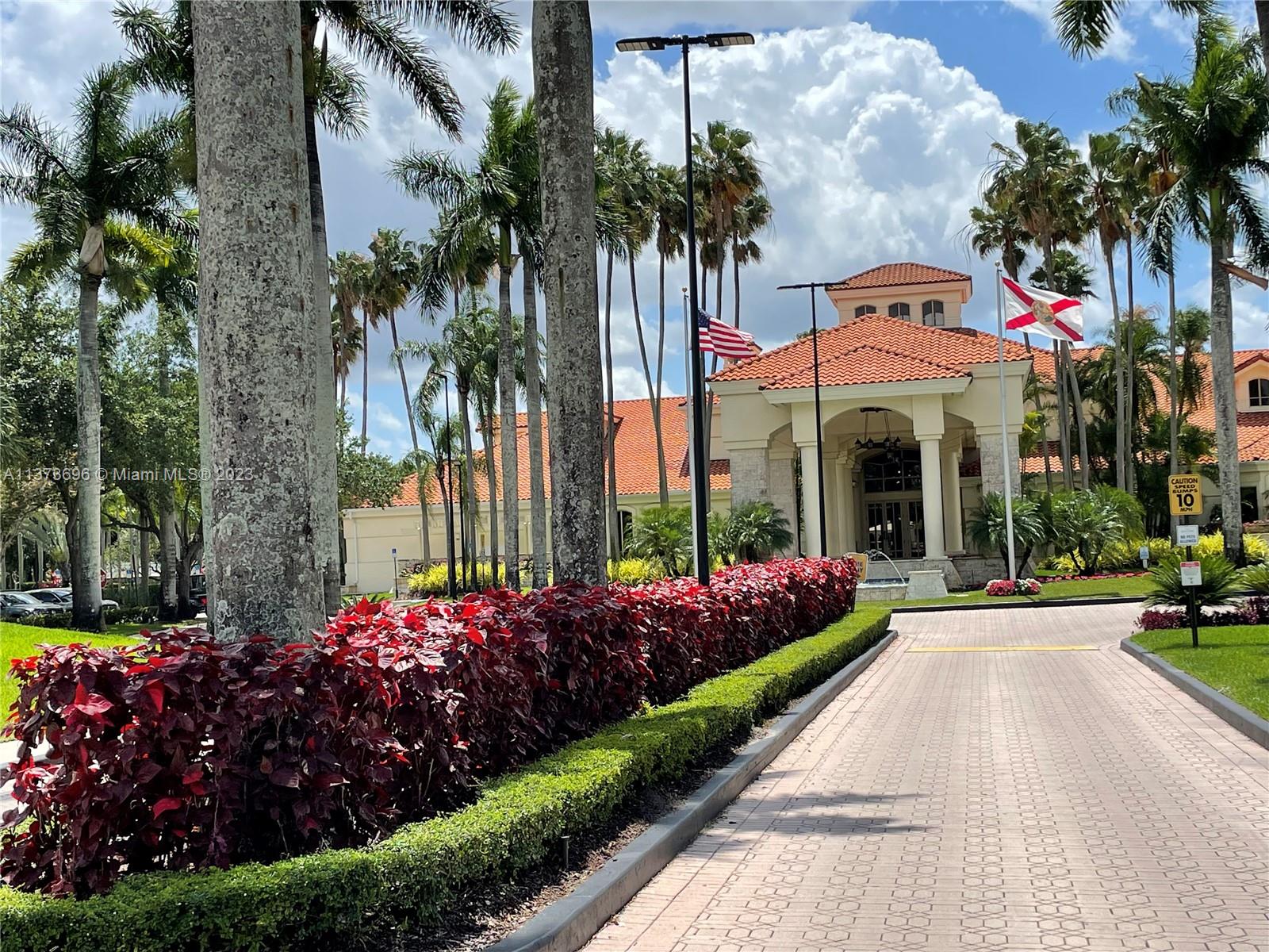 Club house entrance