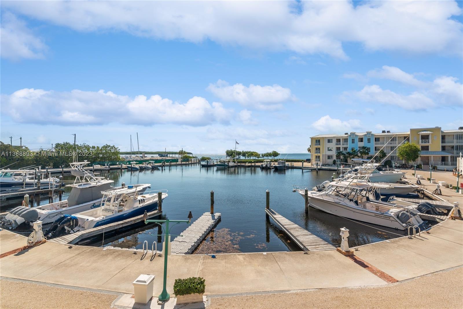 View of channel from Pier