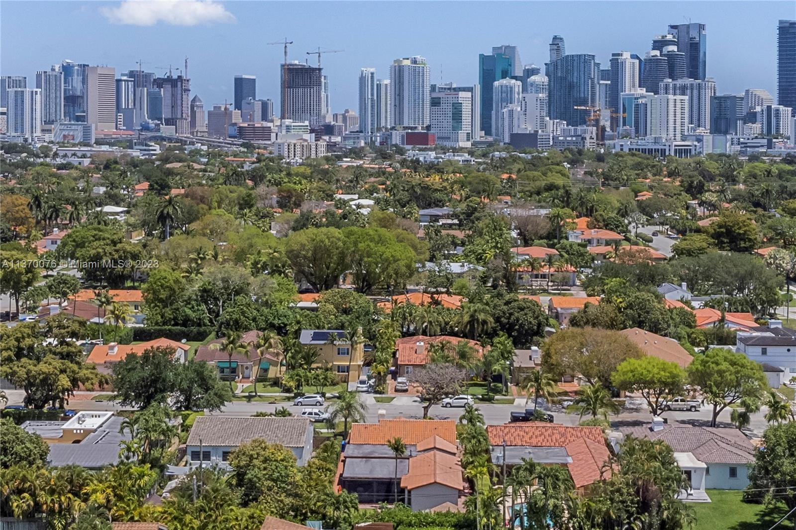 Looking East towards Brickell Ave.
