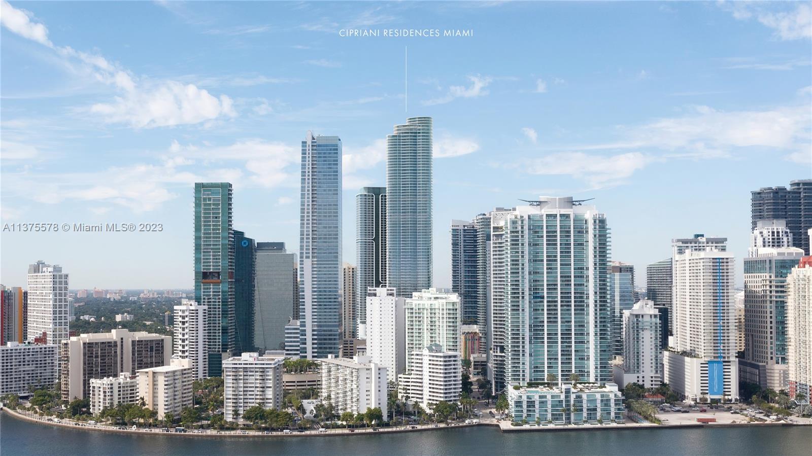 Cipriani Residences Miami Building Labeled