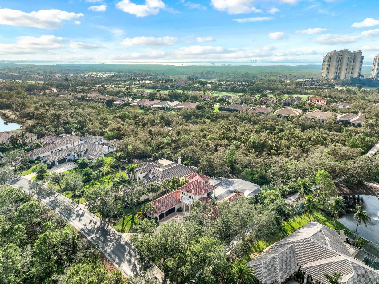 View of property. West Facing backing onto preserve and well separated from neighbors.