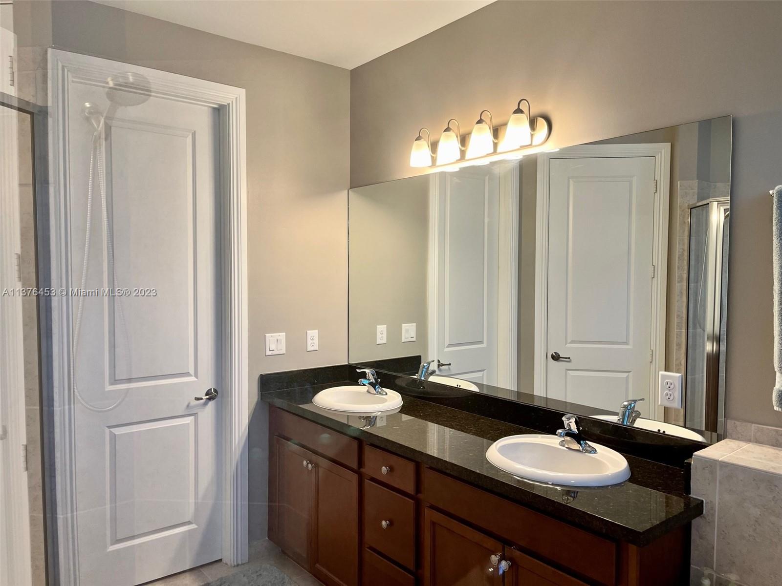 Master Bath with Separate Tub and Shower