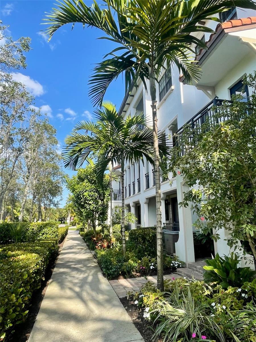 Walkway to Town Home - West Side