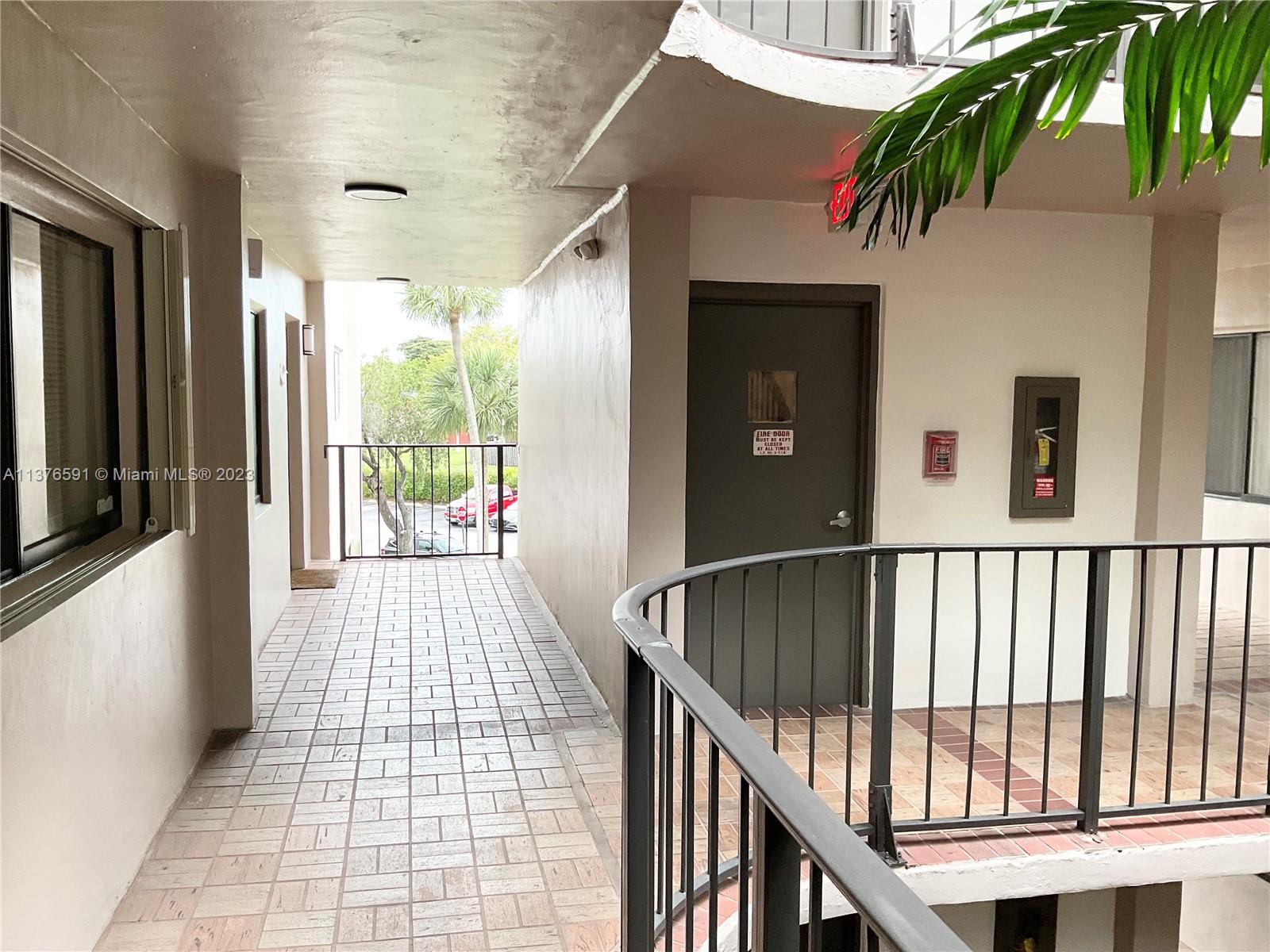 Third Floor hallway towards entrance of unit