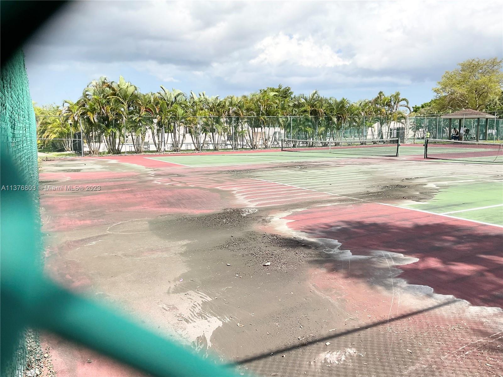 Tennis courts