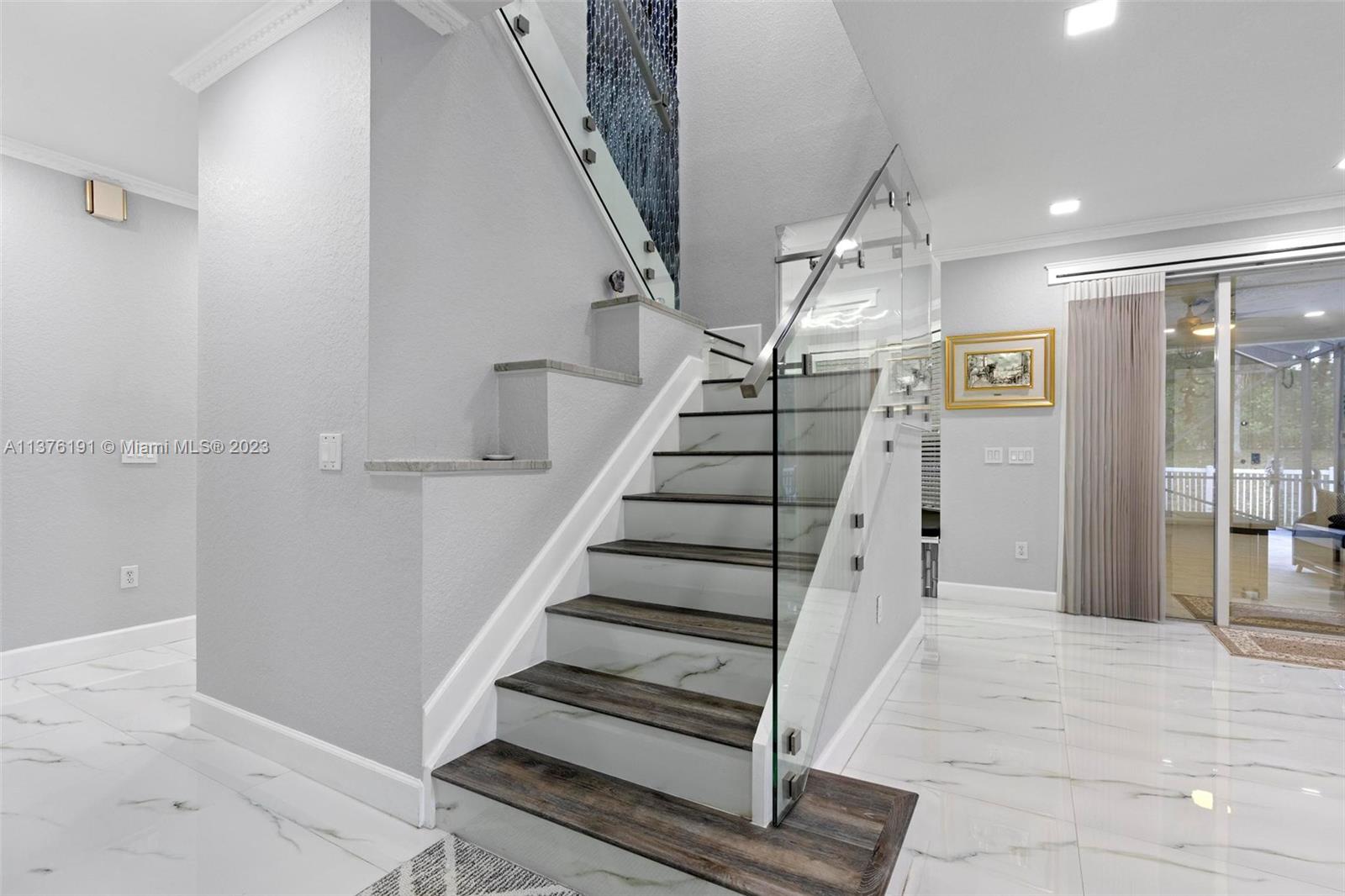 Custom designer staircase