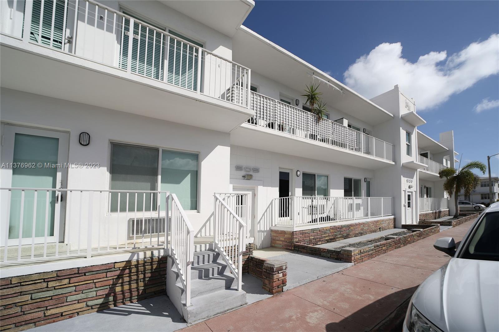 Front of Structure