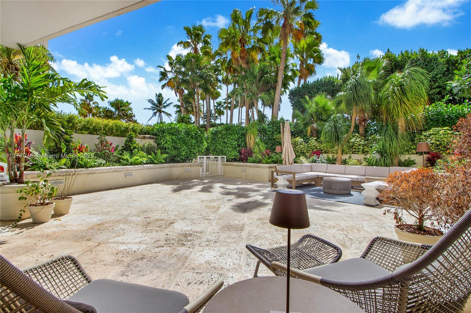 THE SIZE, LOOK & FEEL OF A SINGLE, FAMILY HOME, PLUS THE SECURITY & AMENITIES OF A LUXURY, BEACH RESORT CONDOMINIUM! One of a kind, rarely available, 4 bedrooms, 4.5 baths, 3989 sq. ft. unit with TWO ENORMOUS, LANAI TERRACES, perfect for entertaining! Completely renovated, designer finished interior! Spacious interior includes a large family room, living/dining room, gourmet kitchen, over sized closets, staff quarters and laundry room! STEPS FROM THE BEACH! Three parking spaces, 472, 250 and 128.