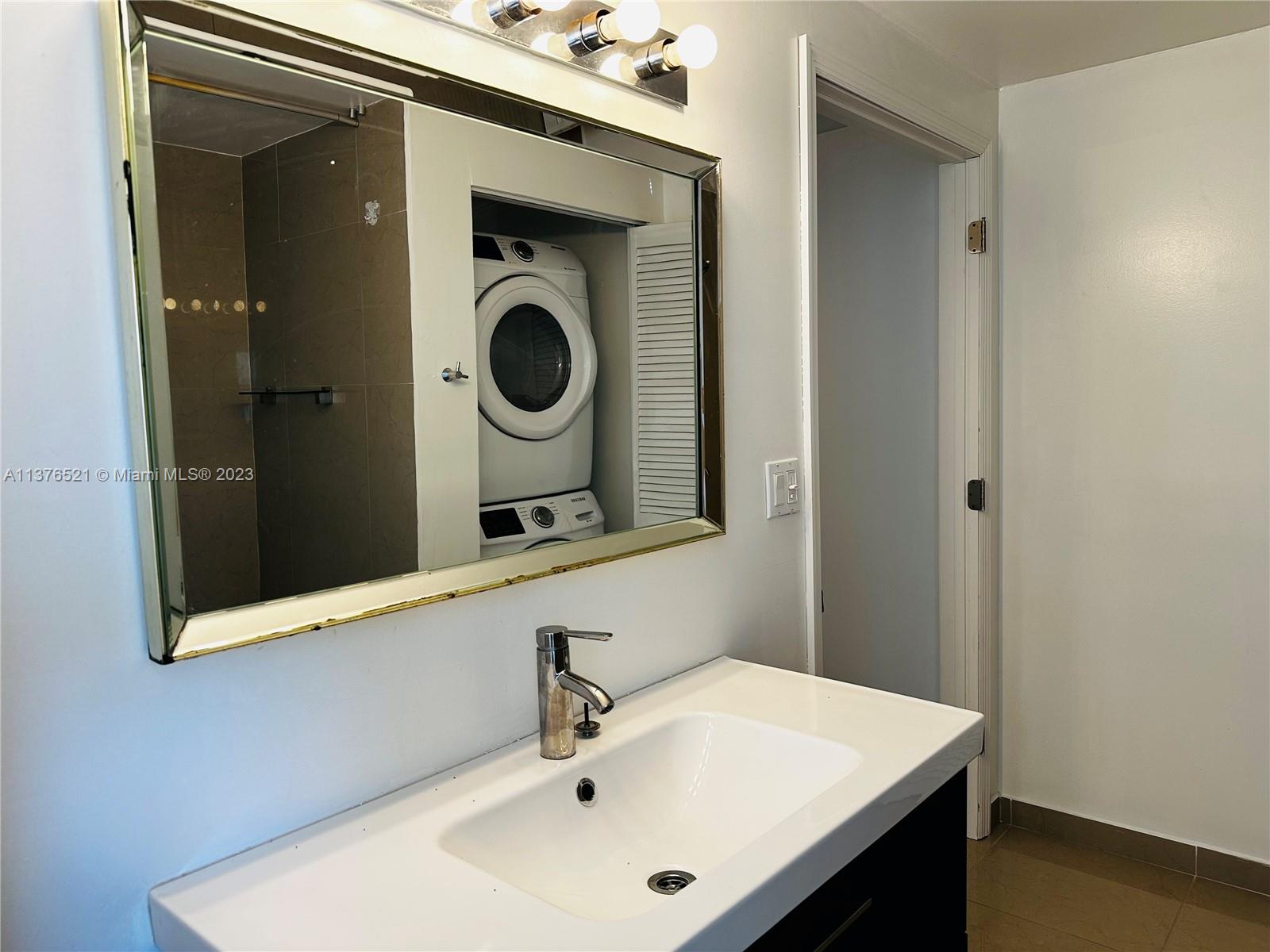 Master Bathroom sink and mirror